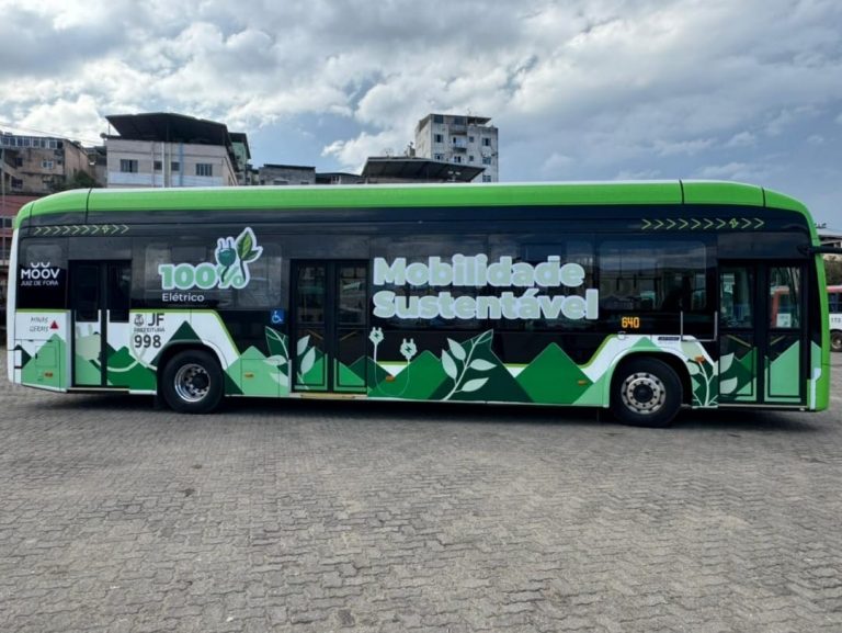 Juiz de Fora dá um passo rumo à sustentabilidade com teste do ônibus elétrico